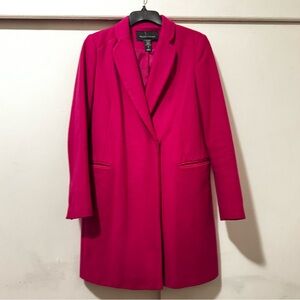 Moda International Women's Pink Blazer Coat